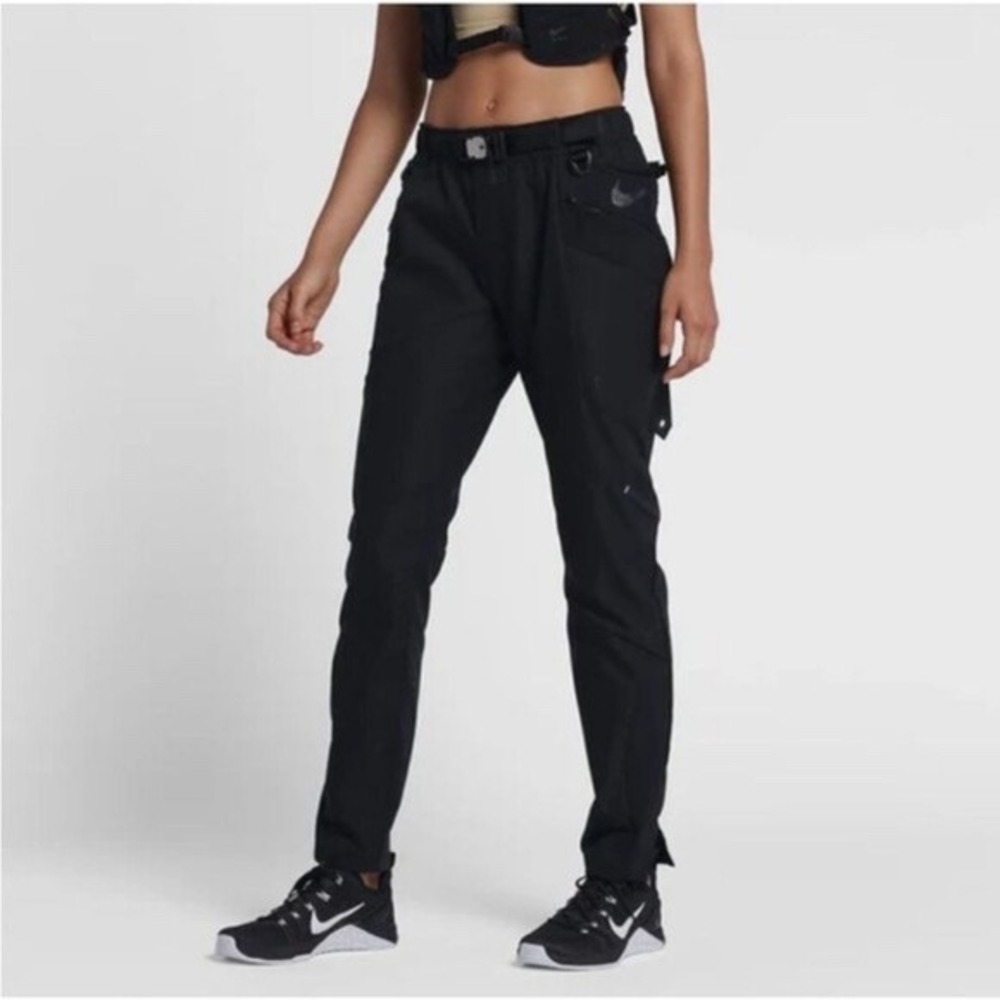 Nike Lab x MMW Matthew M Williams Women XS Beryllium Utility Pants Black Tech